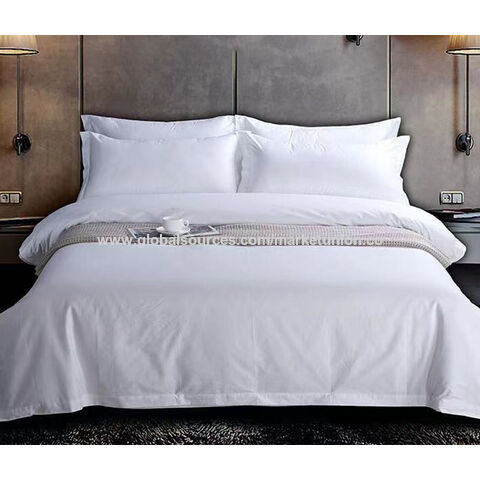 Set Seprai Hotel 4pcs: Sarung Bantal, Sprei, Sarung Selimut