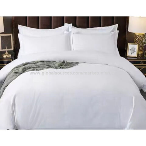 Set Seprai Hotel 4pcs: Sarung Bantal, Sprei, Sarung Selimut