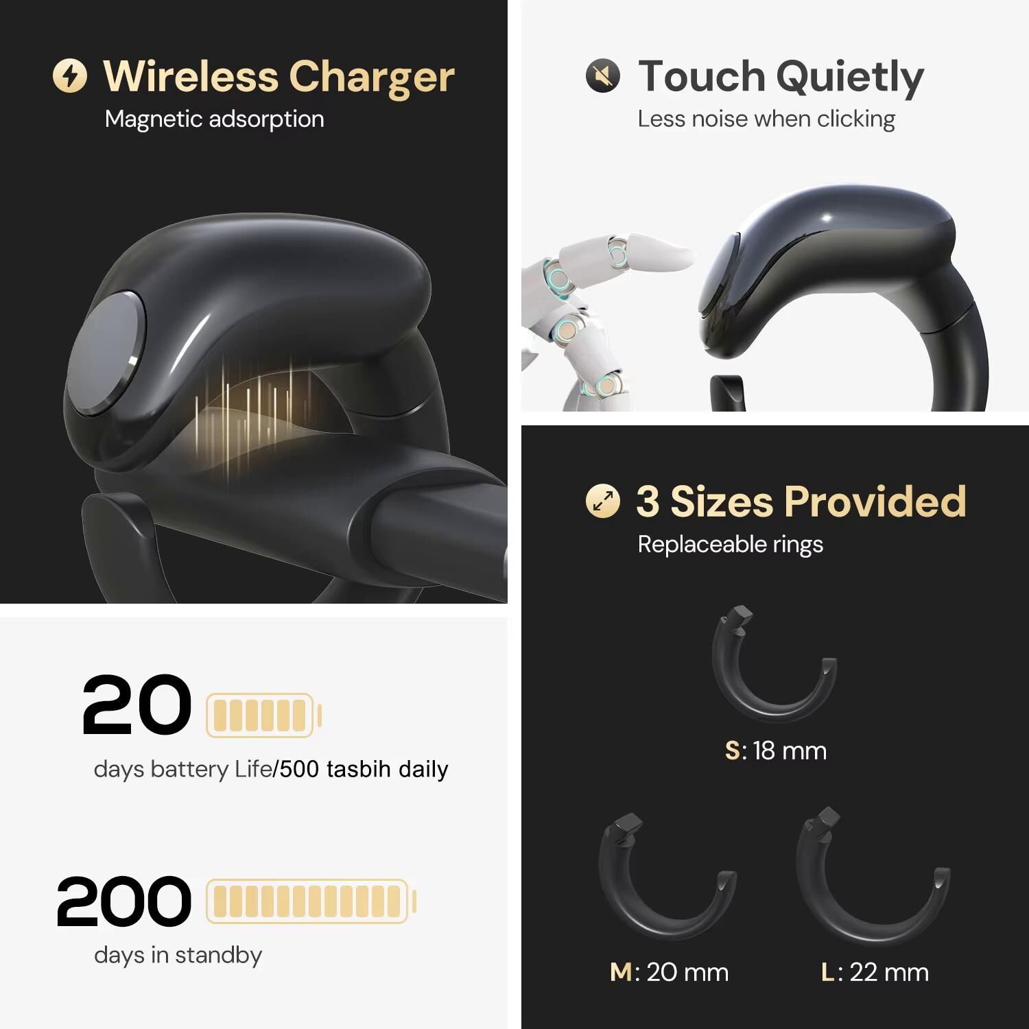 Azan Rind Weslamic Itasbih Muslim Digital Tasbih Counter Prayer Reminder Iqibla ...