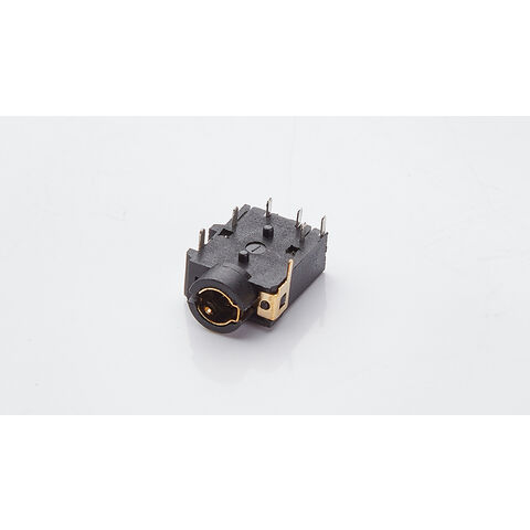 Prise Jack 3,5 mm pour Écouteurs, Type DIP, Angle Droit, 5 Broches pour Casque d'Ordinateur