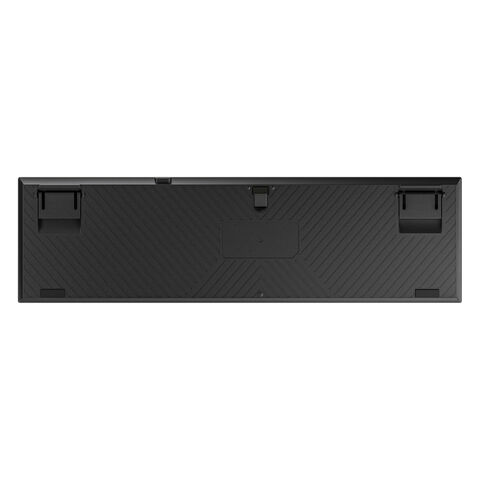 Teclado Mecánico Gaming Alámbrico de 104 Teclas, Tamaño Completo, Modo Único, con 17 Modos de Iluminación, Anti-Ghosting Completo y Cubierta Metálica para eSports