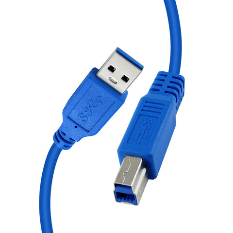 USB 3.0 A Stecker auf B Stecker Kabel, USB 3.0 Version, Reiner Kupferleiter, Druckerkabel