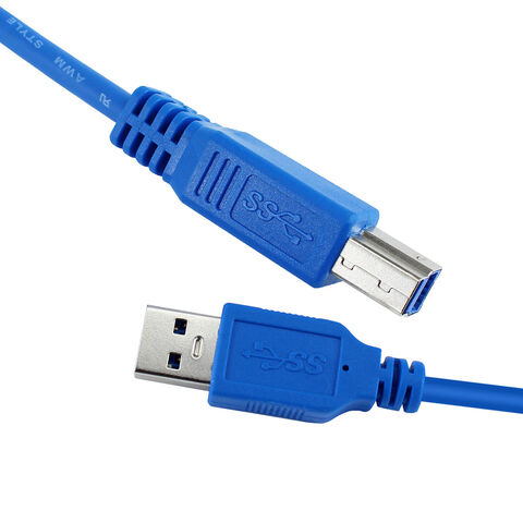 USB 3.0 A Stecker auf B Stecker Kabel, USB 3.0 Version, Reiner Kupferleiter, Druckerkabel