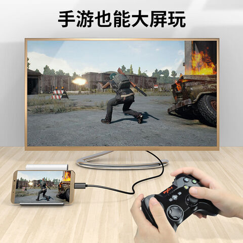 Schwarzes ASB-Gehäuse USB-C auf HDMI Kabel 4K 30Hz, Typ C auf HDMI Kabel 1m 2m mit kundenspezifischer Marke