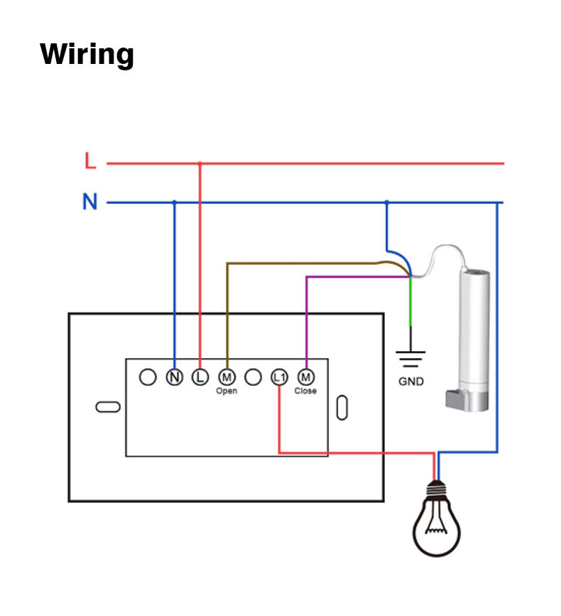 Smart Home Wifi Remote Control Light Switch Electric Roller Shutter ...