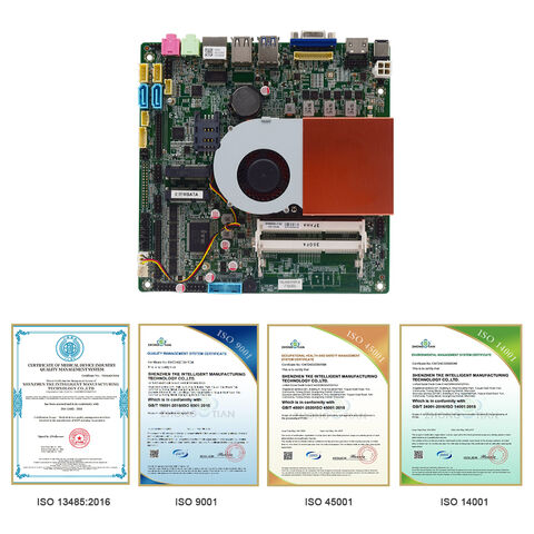 Fabricante de placas base Mini-ITX, placa industrial mini con CPU Intel Core i7-6500U de 6ª generación, DDR3, 1 o 2 puertos LAN RJ45