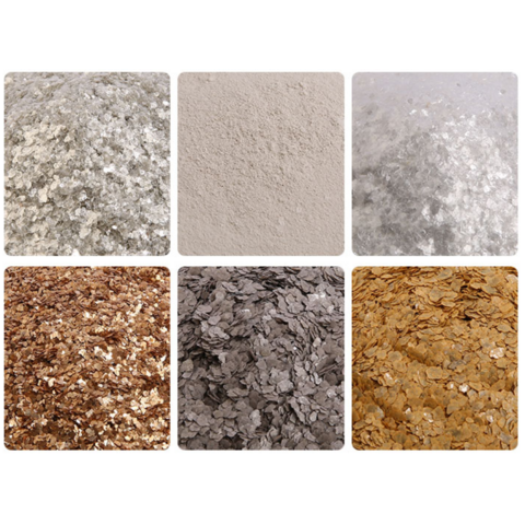 Großhandel Premium Glimmer-FLAKES-Pulver für industrielle Anwendungen