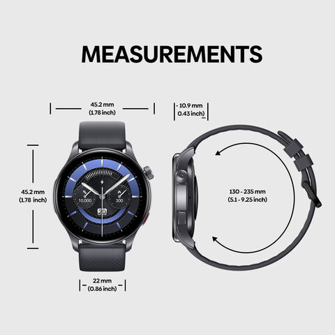 Zeblaze Btalk 3 GPS 1.43" AMOLED Smartwatch con GPS, Llamadas Telefónicas, Monitoreo de Salud, Seguimiento y Correa Adicional para Deportes al Aire Libre