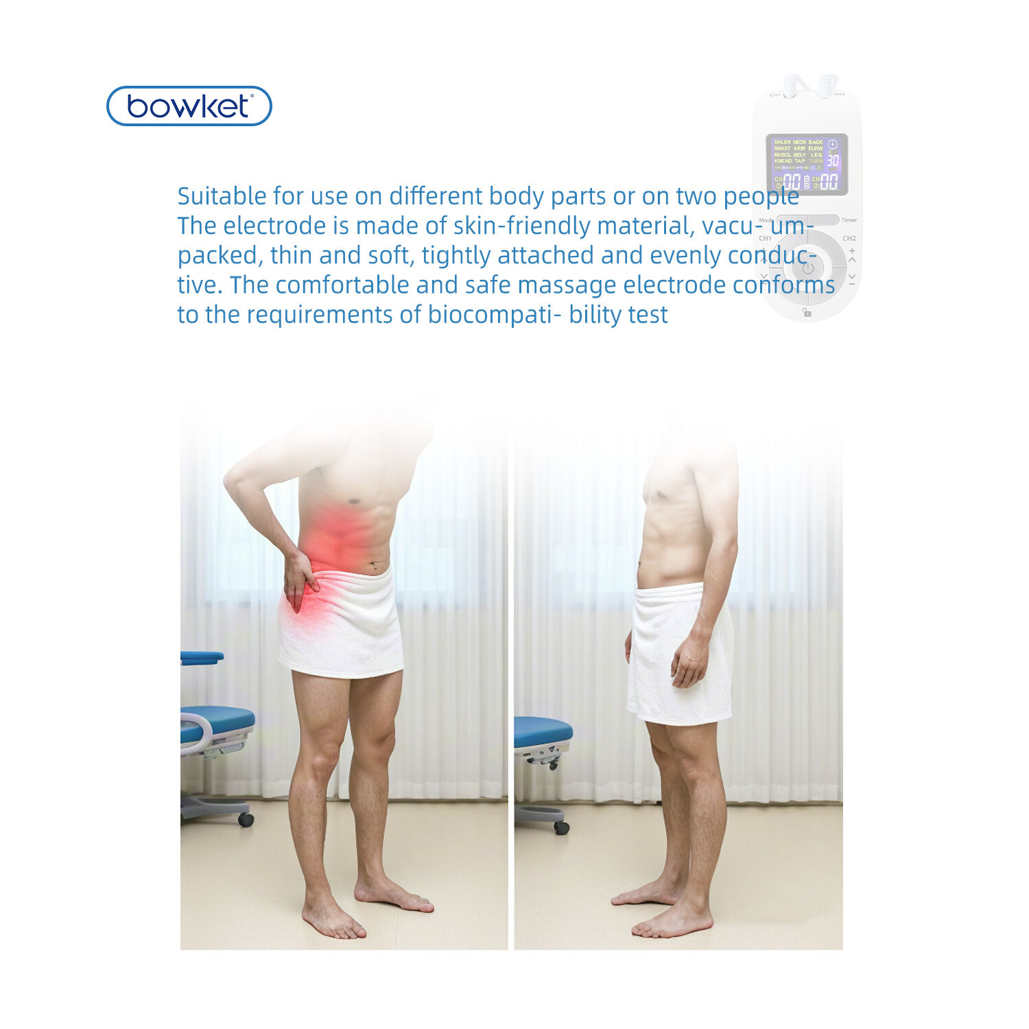 Bulk Buy China Wholesale Bowket Digital Therapy Massage Machine Muscle ...