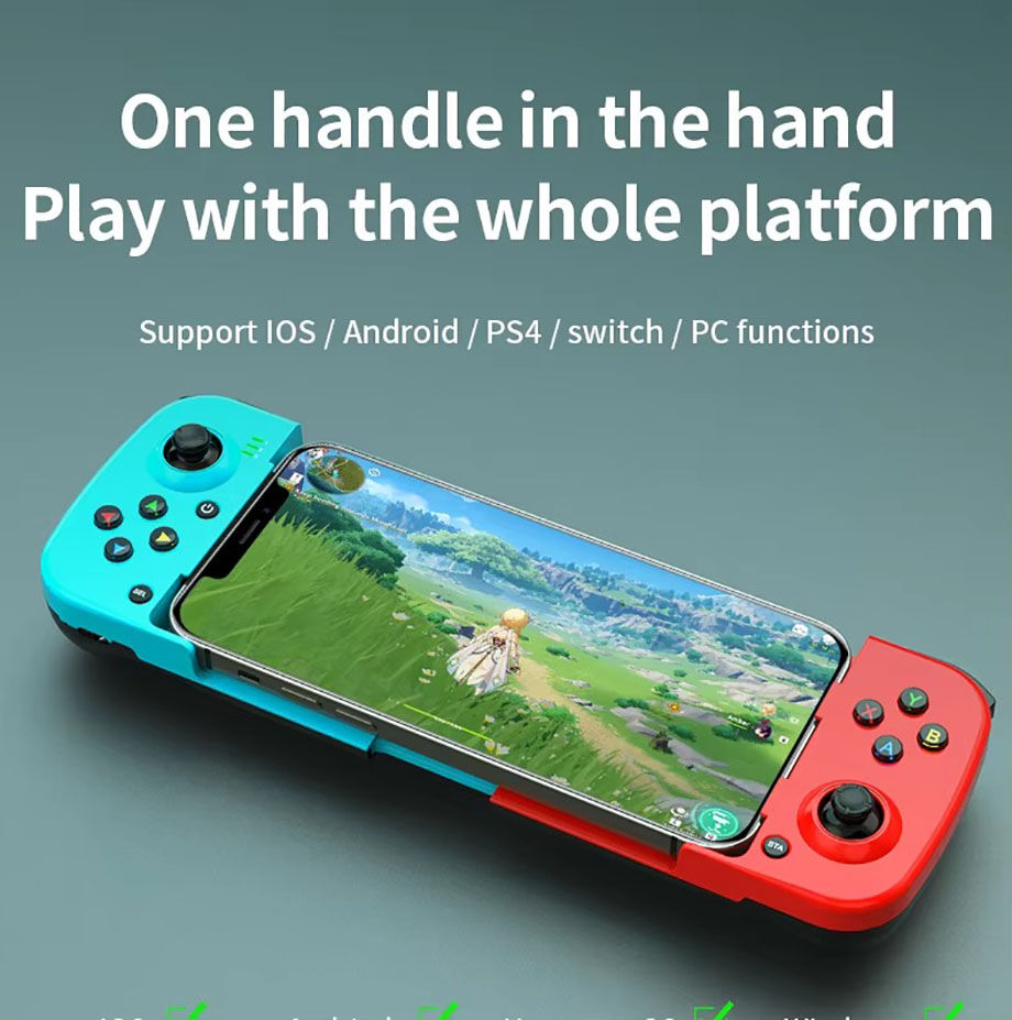 D3 Gamepad D3 Mobile Game Controller - Mobile Phone Instantly Turns ...