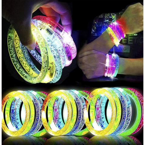 LED luminous Bracelet,Glow novelties,luminous Bracelet party