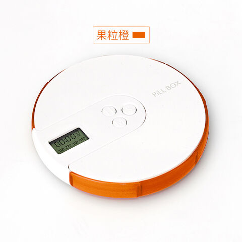 Distributeur de médicaments électronique intelligent et portable, rappel de minuterie 7 jours sur 7, boîte de rangement pour pilules médicamenteuses