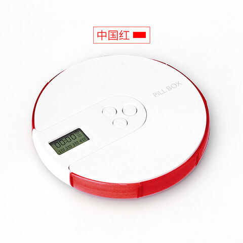 Distributeur de médicaments électronique intelligent et portable, rappel de minuterie 7 jours sur 7, boîte de rangement pour pilules médicamenteuses