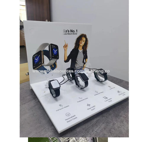 OEM Metall Smartwatch Ständer Smartphone Display Ständer Einzelhandel Ladentisch Display für Smartphone Smartwatch