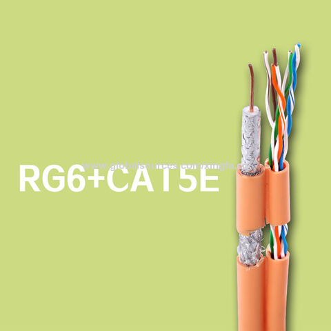 Rg6 Cable Rg6+cat5e Manufacturer $6 - Wholesale China Rg6