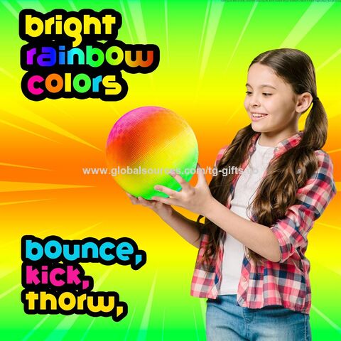 Ballons de jeu arc-en-ciel de 8,5 pouces bon marché pour enfants et adultes en gros