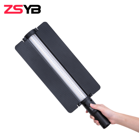 ZSYB 8000 mAh 90 min d'autonomie Couleur Numérique LED Éclairage Photo RGB Bâton Lumineux Vidéo Portable