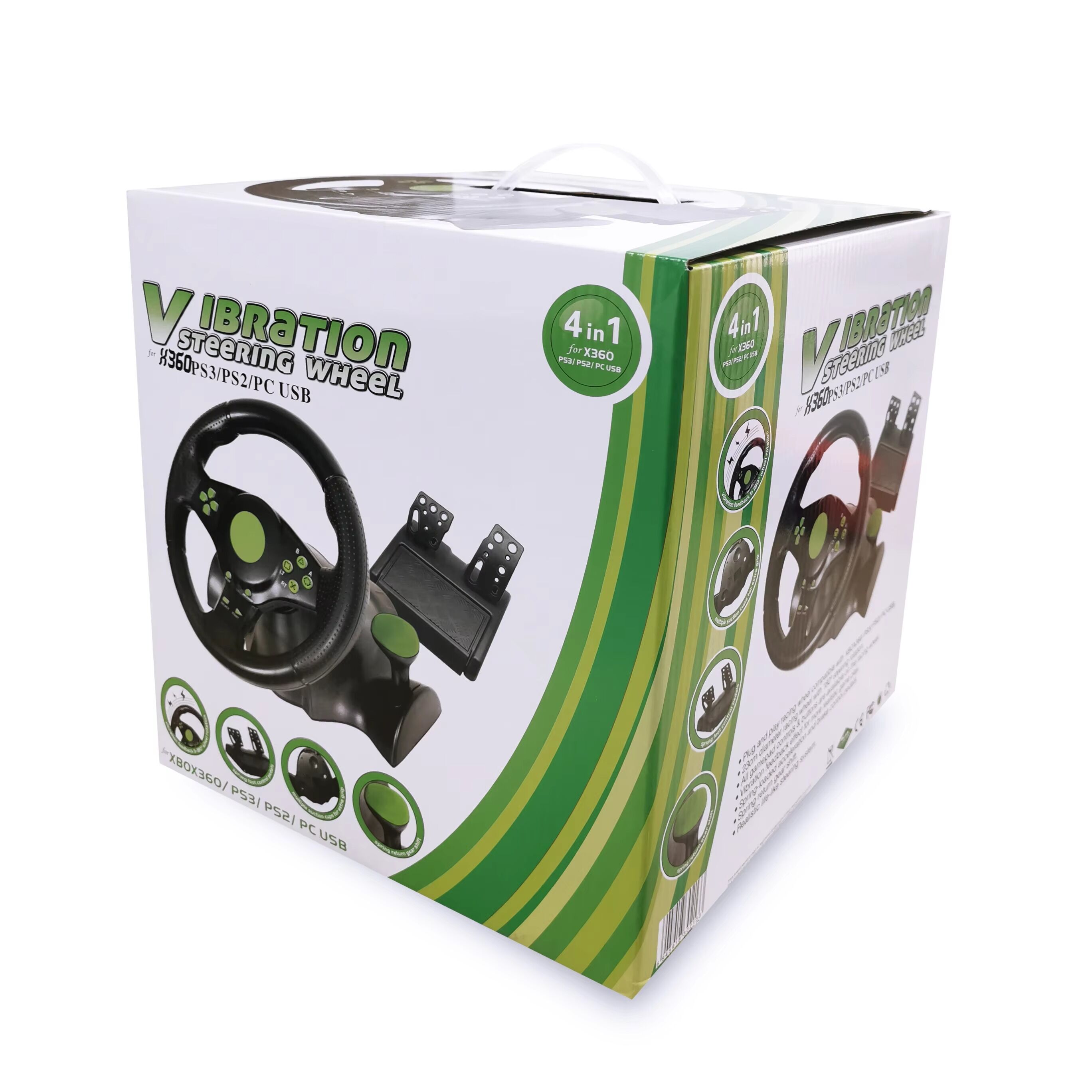 Buy China Wholesale Racing Game Steering Wheel Supports Wired ...