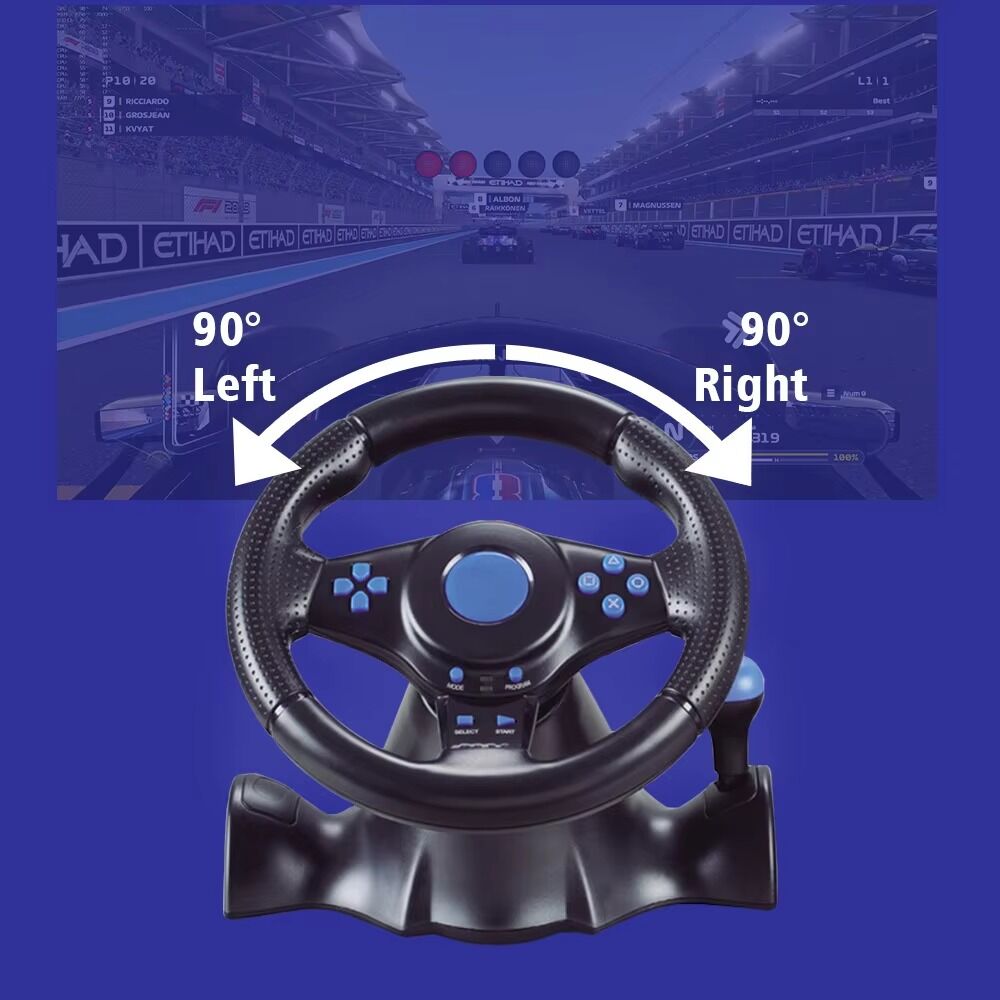 Buy China Wholesale Racing Game Steering Wheel Supports Wired ...