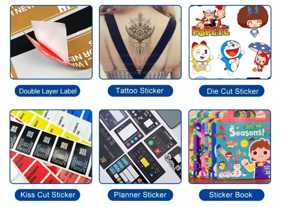 Best Price High Quality Self-adhesive Cute Cartoon Name Tags Waterproof ...
