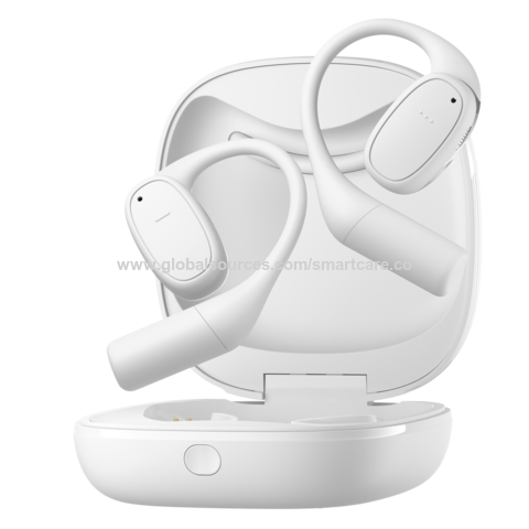 Fabricant OEM + Écouteurs OWS + Stockage de carte TF de 4 Go pour musique locale + Écran TFF 1,7 pouces 360*360 sur la station de charge