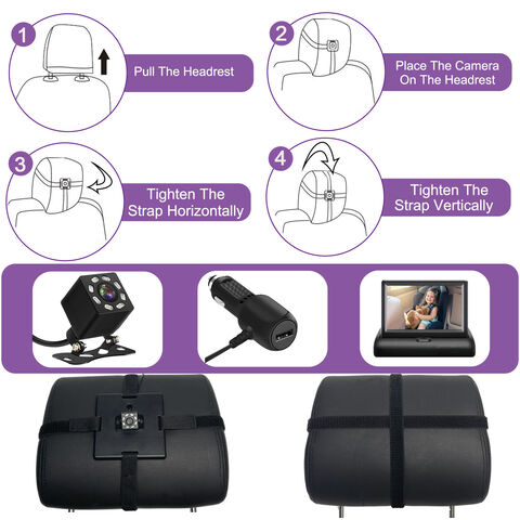 Fabrik preis 4,3 "auto monitor für baby pflege