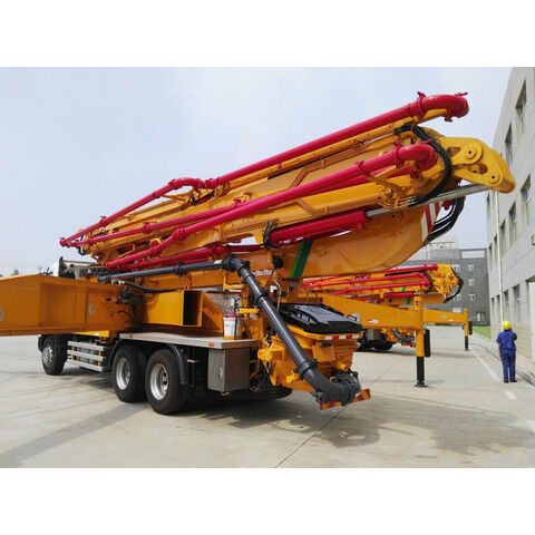 Pompe à béton 30M de marque chinoise HB30V, pompe à flèche à béton montée sur camion avec prix d'usine pour la construction
