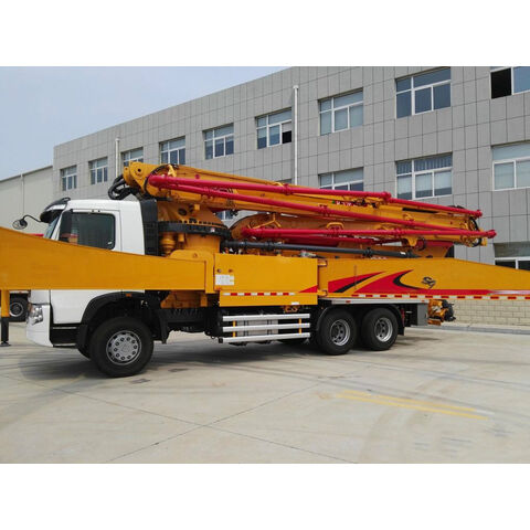 Pompe à béton 30M de marque chinoise HB30V, pompe à flèche à béton montée sur camion avec prix d'usine pour la construction