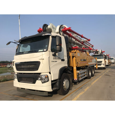 Pompe à béton 30M de marque chinoise HB30V, pompe à flèche à béton montée sur camion avec prix d'usine pour la construction