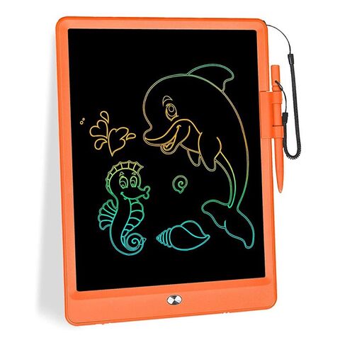 Tablet Menulis LCD 10 Inci untuk Anak Usia 3-8 Tahun - Papan Gambar Elektronik dan Papan Corat-coret sebagai Hadiah Ulang Tahun Pendidikan untuk Anak-anak