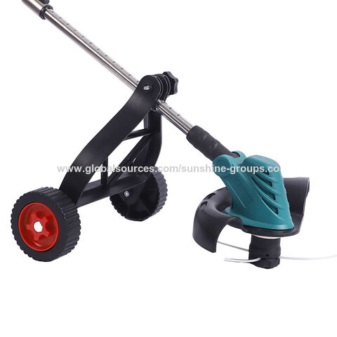 Ruedas universales para cortacéspedes de batería de litio, suministro directo de fábrica, accesorios de jardinería, desbrozadora agrícola al por mayor.
