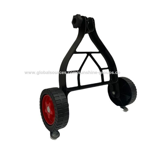 Ruedas universales para cortacéspedes de batería de litio, suministro directo de fábrica, accesorios de jardinería, desbrozadora agrícola al por mayor.