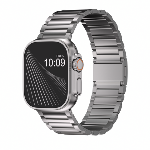 Keepwin Ultra 2 Tali Jam Tangan Titanium Sport untuk Smartwatch, Charm & Aksesori untuk Smart Watch Ultra 2 Tali, Baja Tahan Karat Baru