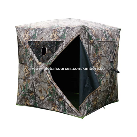 Barraca de Camuflagem Automática de Abertura Rápida para Observação de Pássaros, 270 Graus, Perspectiva Unidirecional para Caça
