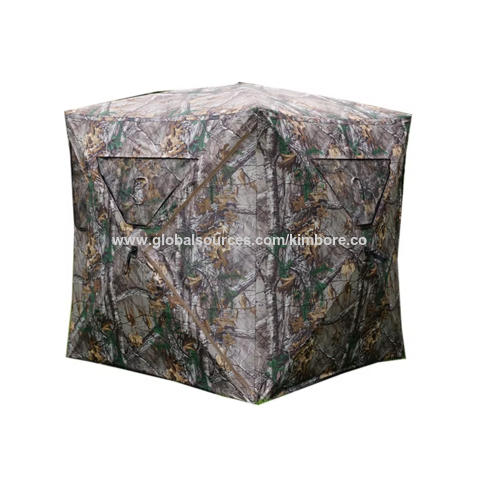 Barraca de Camuflagem Automática de Abertura Rápida para Observação de Pássaros, 270 Graus, Perspectiva Unidirecional para Caça