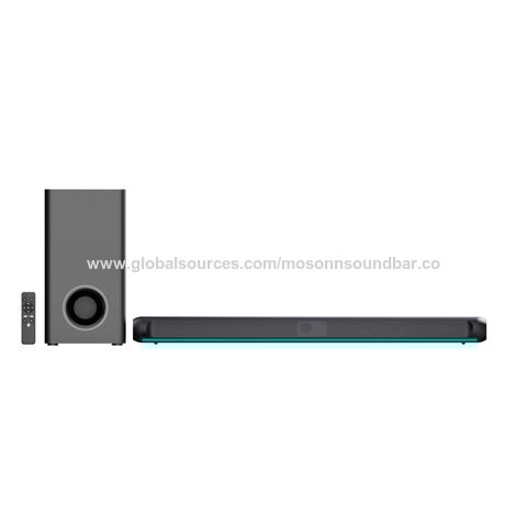 SW129T, 2.1 Heimkino-Sound bar mit Bass-Reflex-Lautsprecher, integrierter Hochtöner, einfaches Setup, kompakt, mit BT