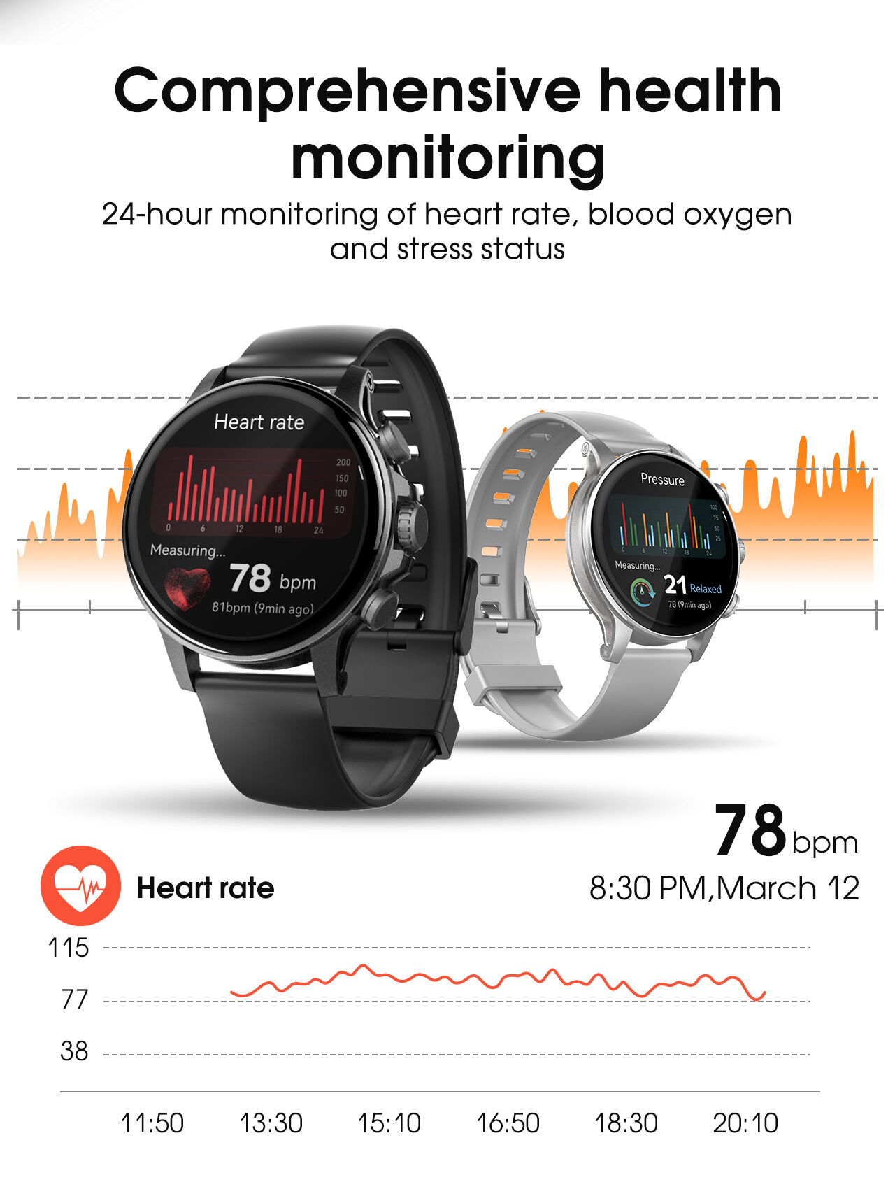 Gadgetoo Ldnio Sw01 1.58&Quot; Amoled Display Fitness Tracker Smart Watch Gadgetoo Ldnio Sw01 1.58&Quot; Amoled Display Fitness Tracker Smart Watch