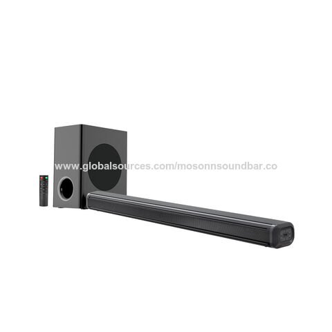 SW128T, 2.1 Heimkino-Sound bar mit Bass-Reflex-Lautsprecher, integrierter Hochtöner, einfaches Setup, kompakt, mit BT