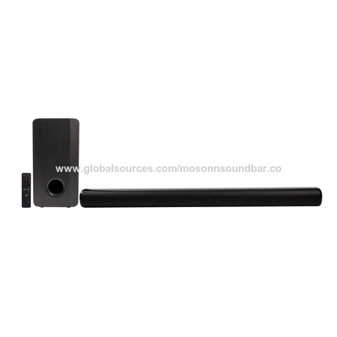 LW121 2.1 Home Theater Sound bar mit Bass Reflex Lautsprecher, integrierter Hochtöner, einfache Einrichtung, kompakt, mit BT USB HDMI OPT AUX