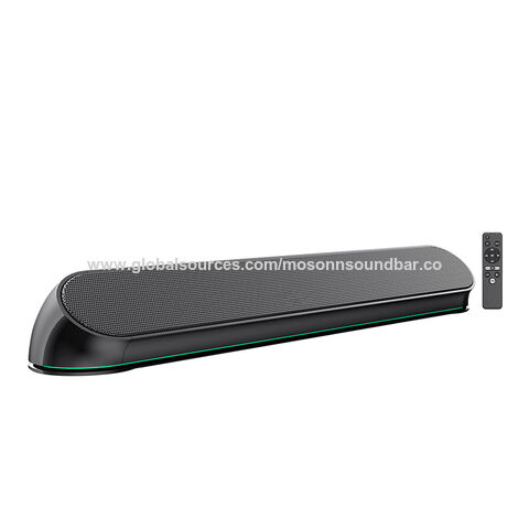 LW17 2.1 Home Theater Sound bar mit Bass Reflex Lautsprecher, integrierter Hochtöner, einfache Einrichtung, kompakt, mit BT USB HDMI OPT AUX