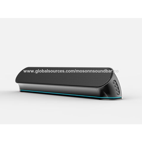 LW17 2.1 Home Theater Sound bar mit Bass Reflex Lautsprecher, integrierter Hochtöner, einfache Einrichtung, kompakt, mit BT USB HDMI OPT AUX