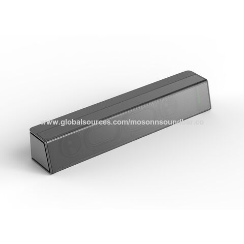 MS16-43 2.0 Heimkino-Sound bar mit Bass reflex lautsprecher, integrierter Hochtöner, einfache Einrichtung, kompakt, mit BT USB OPT AUX