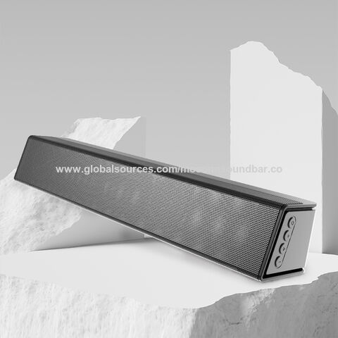 MS16-43 2.0 Heimkino-Sound bar mit Bass reflex lautsprecher, integrierter Hochtöner, einfache Einrichtung, kompakt, mit BT USB OPT AUX