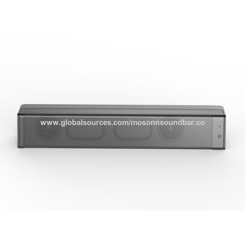MS16-43 2.0 Heimkino-Sound bar mit Bass reflex lautsprecher, integrierter Hochtöner, einfache Einrichtung, kompakt, mit BT USB OPT AUX