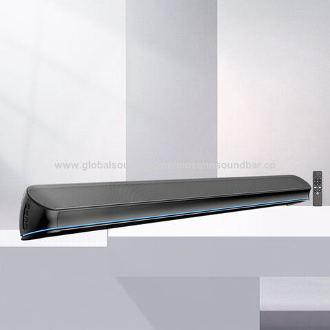 S107B 2.0 Heimkino Sound bar , 40 Watt Mini Sound Bar, mit ARC/Optisch/AUX, Surround Sound System für TV/PC/Gaming/Projektoren