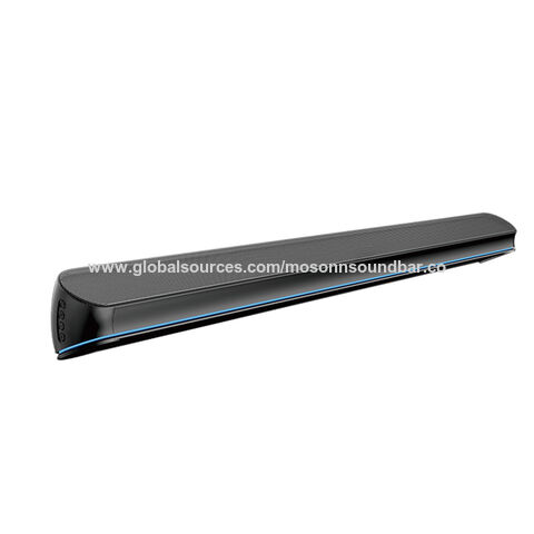 S107B 2.0 Heimkino Sound bar , 40 Watt Mini Sound Bar, mit ARC/Optisch/AUX, Surround Sound System für TV/PC/Gaming/Projektoren