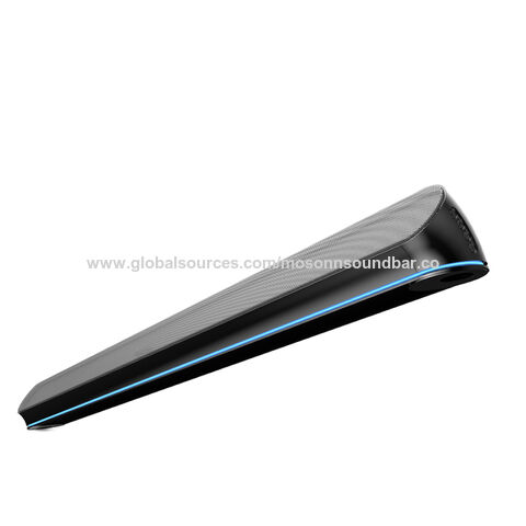 S107B 2.0 Heimkino Sound bar , 40 Watt Mini Sound Bar, mit ARC/Optisch/AUX, Surround Sound System für TV/PC/Gaming/Projektoren