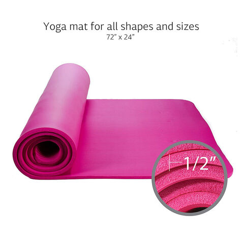 Set Matras Yoga Fitness termasuk Matras Yoga, Balok, Sabuk Peregangan Yoga, Handuk 5 in 1. Dukungan dapat disesuaikan dengan cetak logo.