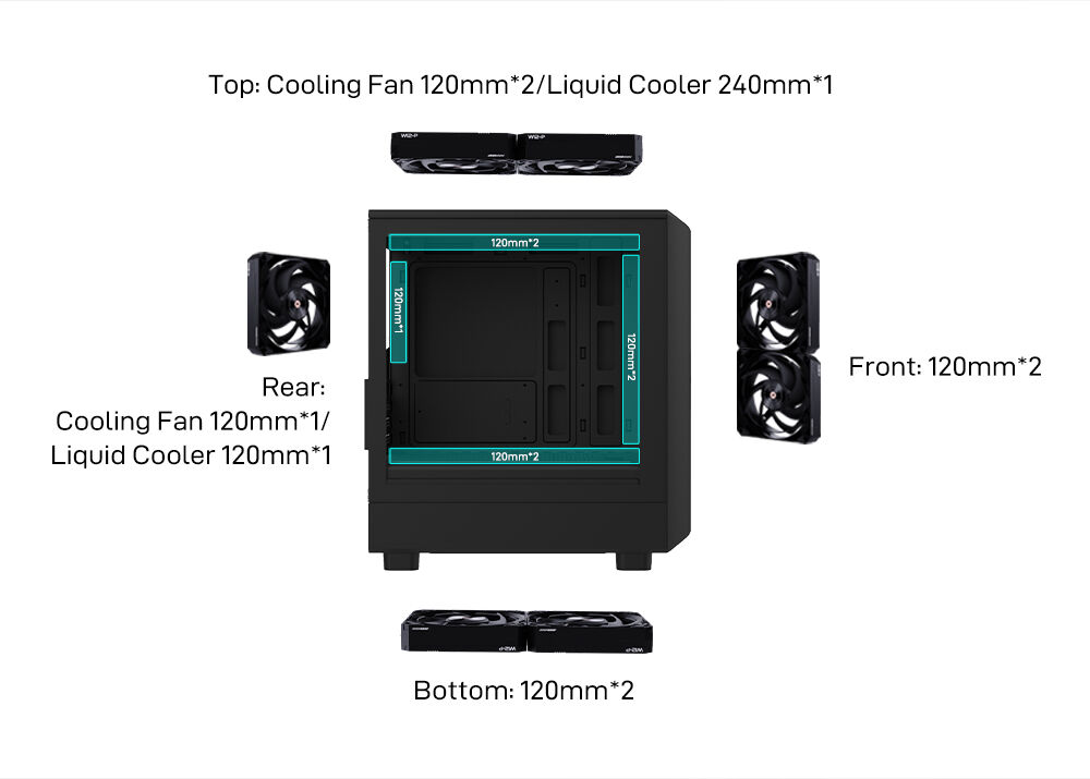 Bulk Buy China Wholesale New Design Computer Case M-atx Pc Case With ...