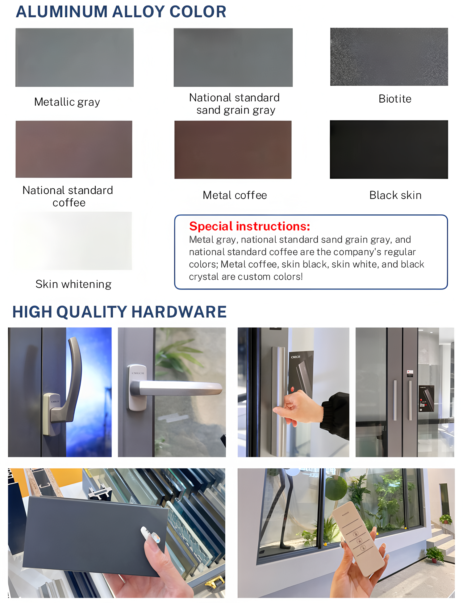 Customized Modern Design Exterior Louvered Clear Tempered Glass ...